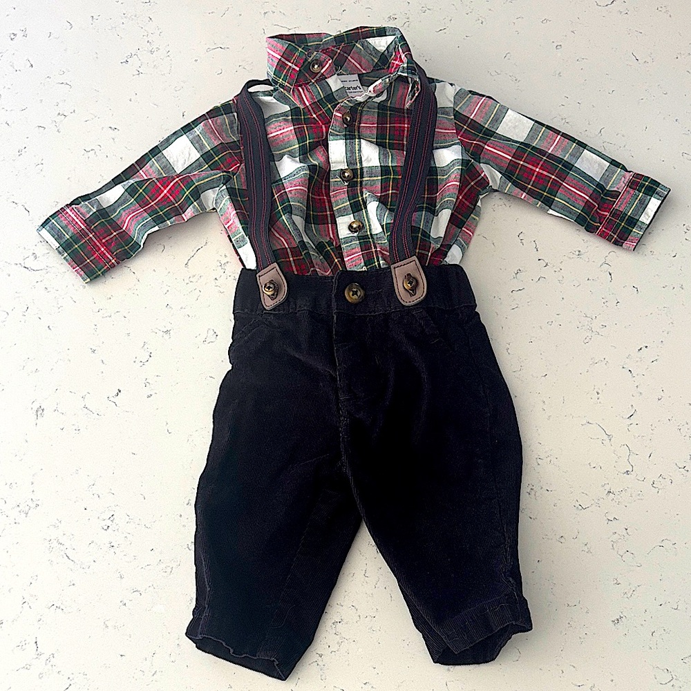 Carter’s Baby Boy Holiday Outfit Set